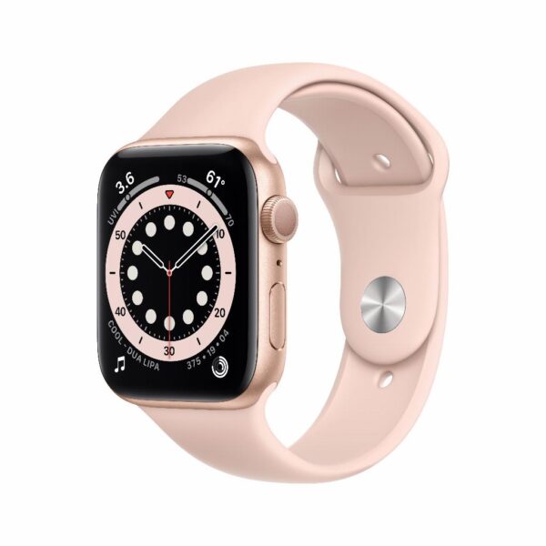 Refurbished Apple Watch Series 6 44mm Rosegoud Zichtbaar gebruikt