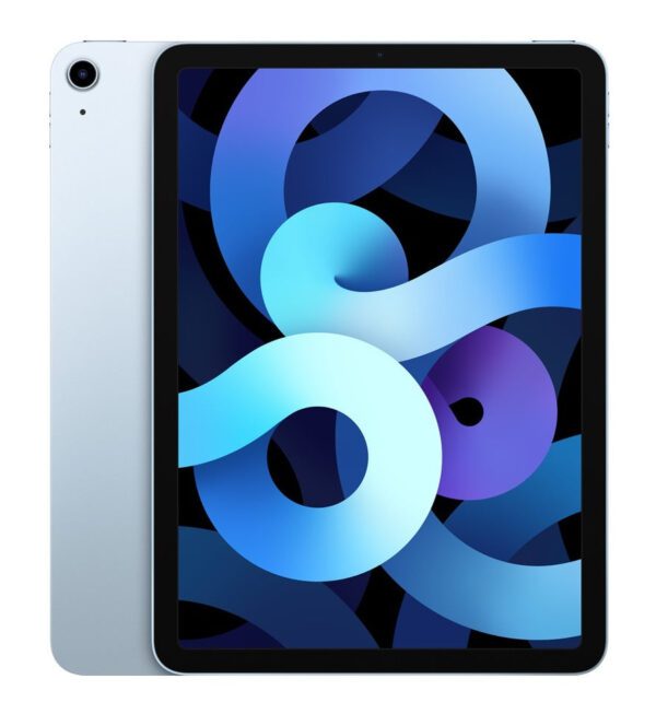 Refurbished iPad Air 4 256 GB 4G Hemelsblauw Zichtbaar gebruikt