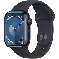 Apple Watch Series 9 41 mm aluminium kast middernacht op sportbandje M/L middernacht [Wi-Fi]