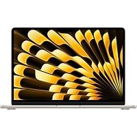 Apple MacBook Air 13.6 (Liquid True Tone Retina Display) 4.05 GHz M3 (8-Core CPU, 10-Core GPU) 8 GB RAM 512 GB SSD [Early 2024, Engelse toetsenbordindeling, QWERTY] sterrenlicht