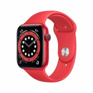 Refurbished Apple Watch Series 6 44mm Rood Licht gebruikt