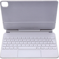 Apple Magic Keyboard wit voor iPad Pro 11 (3. Generation) en iPad Air (5. Generation) [Engelse toetsenbordindeling, QWERTY]