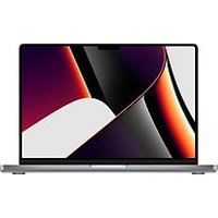 Apple MacBook Pro met Touch ID 14.2 (Liquid Retina XDR Display) 3.2 GHz M1 Pro (8-Core CPU, 14-Core GPU) 16 GB RAM 512 GB SSD [Late 2021, Engelse toetsenbordindeling, QWERTY] spacegrijs