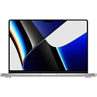 Apple MacBook Pro met Touch ID 14.2 (Liquid Retina XDR Display) 3.2 GHz M1 Pro (10-Core CPU, 16-Core GPU) 16 GB RAM 1 TB SSD [Late 2021, Engelse toetsenbordindeling, QWERTY] zilver