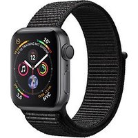 Apple Watch Series 4 40 mm aluminium spacegrijs met geweven bandje [wifi] zwart