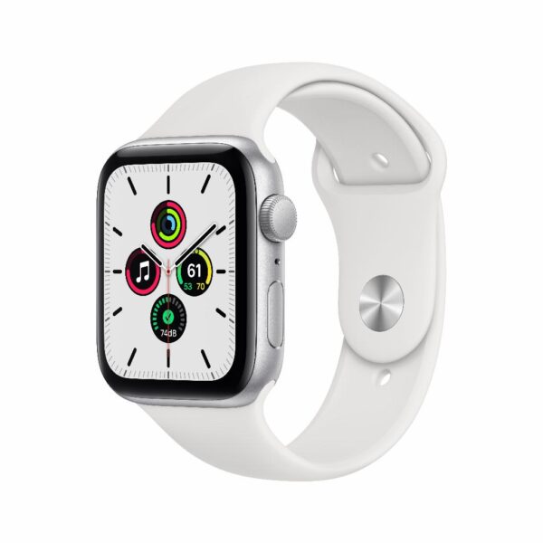 Refurbished Apple Watch SE 2020 GPS 44mm Zilver Als nieuw