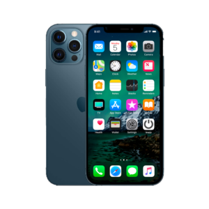 Refurbished iPhone 12 Pro Max 256 GB Oceaanblauw Zichtbaar gebruikt