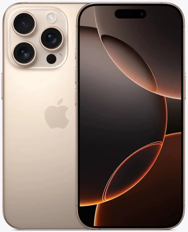 Refurbished iPhone 16 Pro 128 GB Goud Als Nieuw